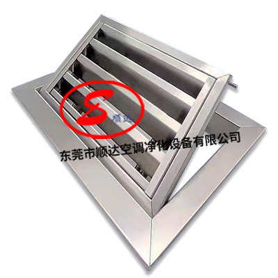 門鉸（jiǎo）回風百葉